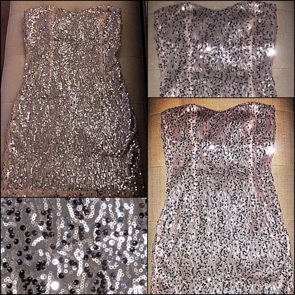Sequin Mini Dress - Picture 3 of 4